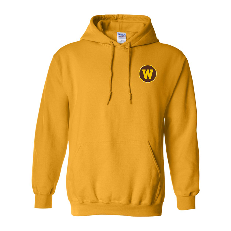 Men's Western Michigan Broncos Gildan  Heavy Blend Hooded Sweatshirt